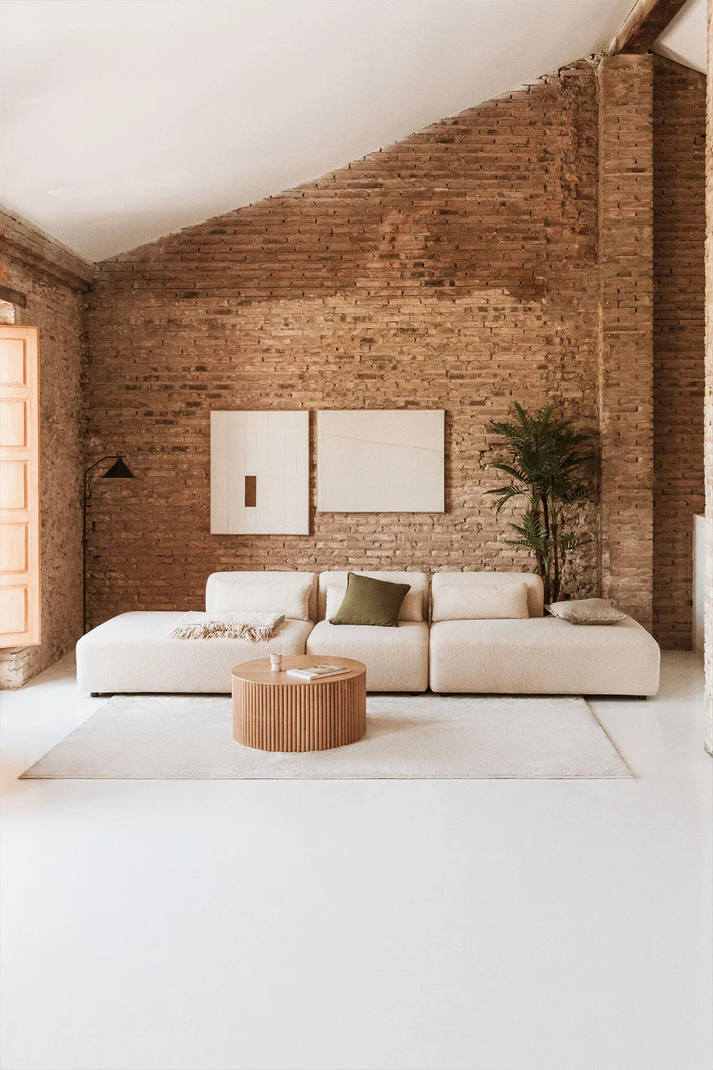 Set de sofá y sillones de fibra natural